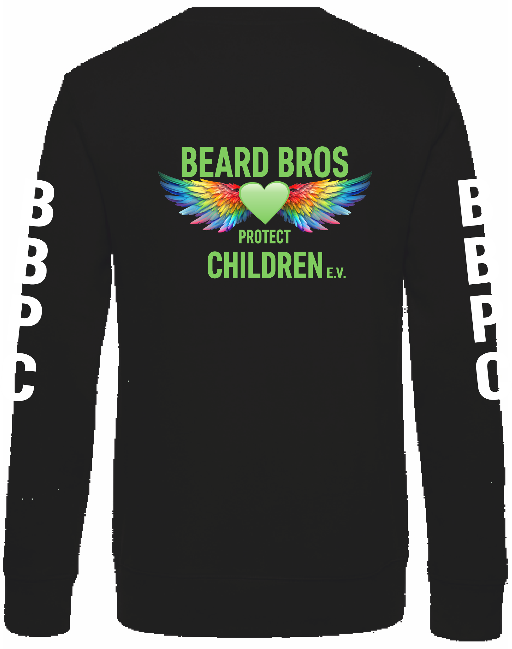 Beard-Bros-Sweatshirt-Ladies-Black-Pure-back.png