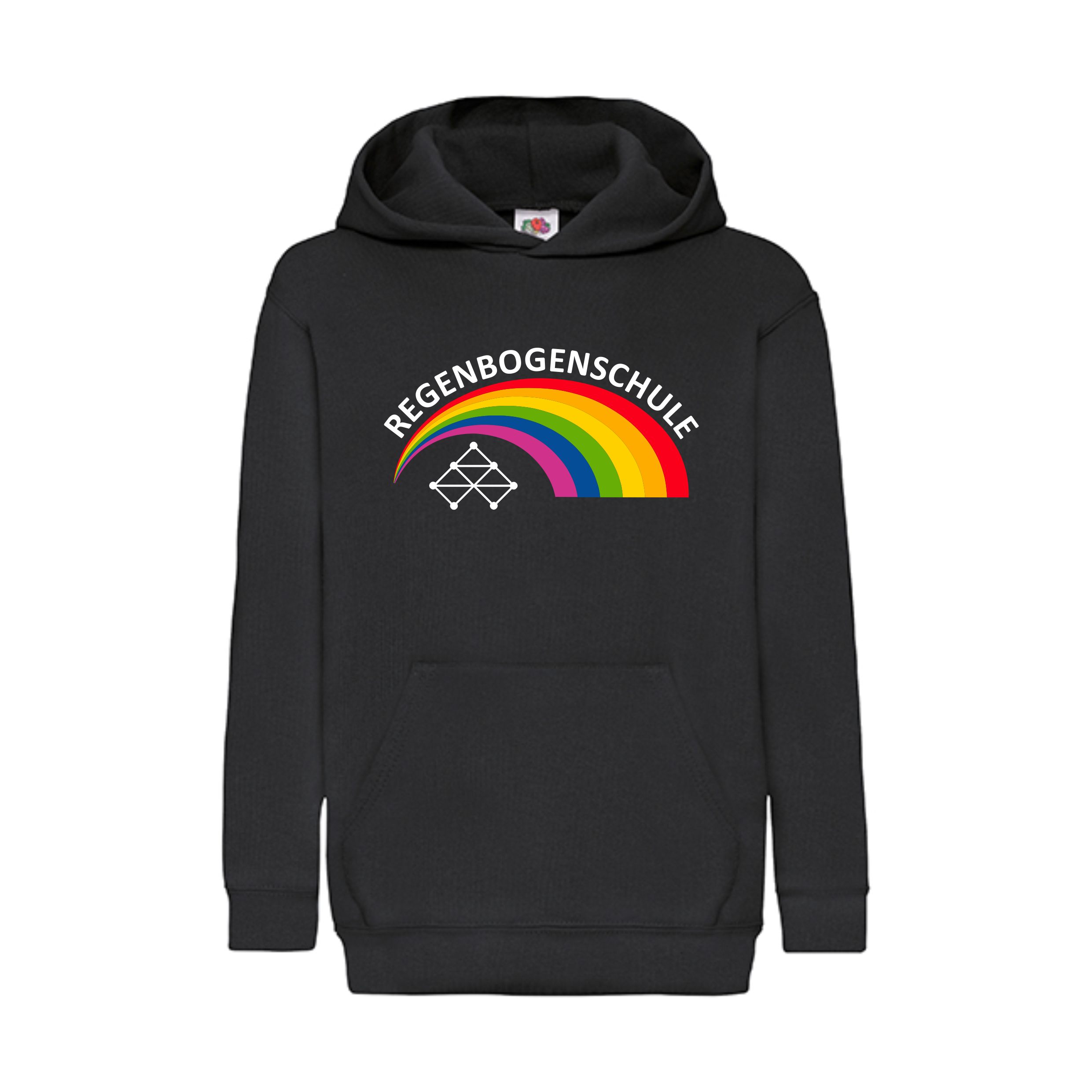 Hoody Kids Black Front.png Hoody Kinder Black Front.png