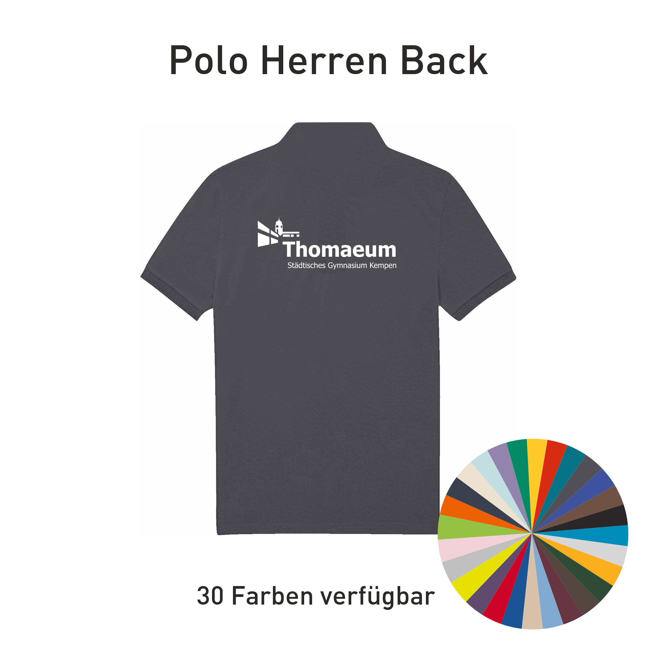 Thomaeum Polo Herren Back Cover