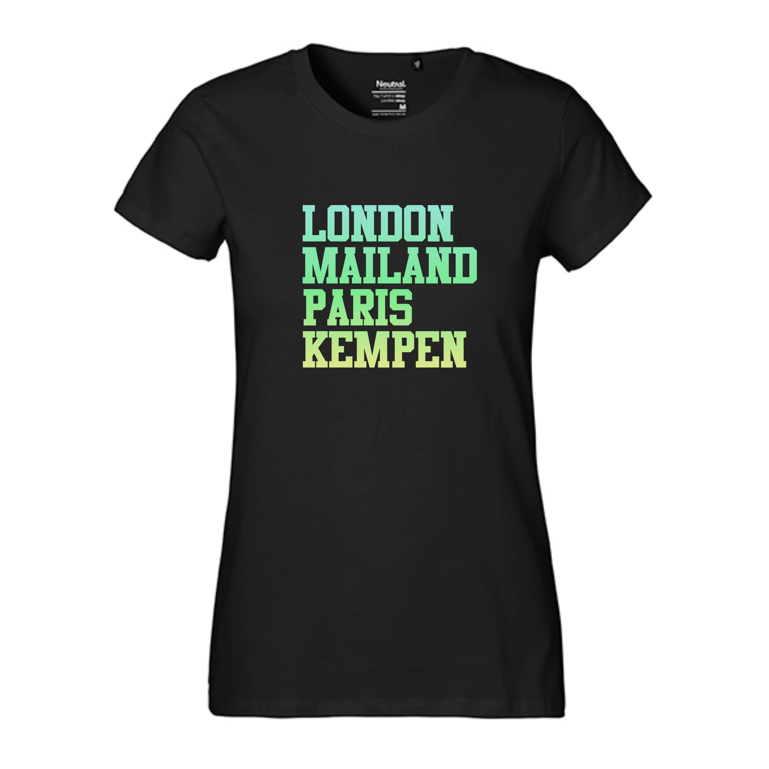 London Ladies´ Classic T-Shirt Black.png