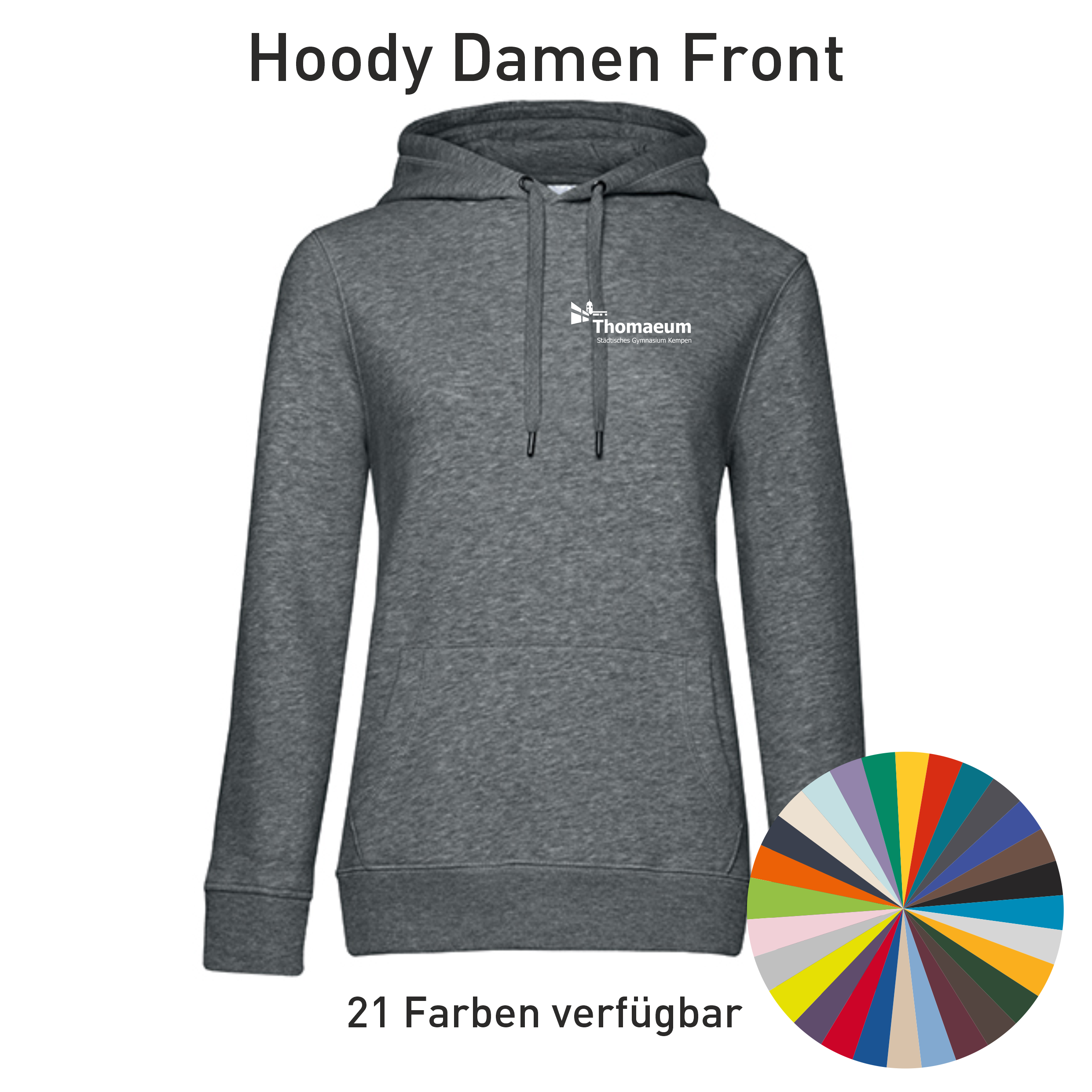 Thomaeum Hoody Damen Front Cover