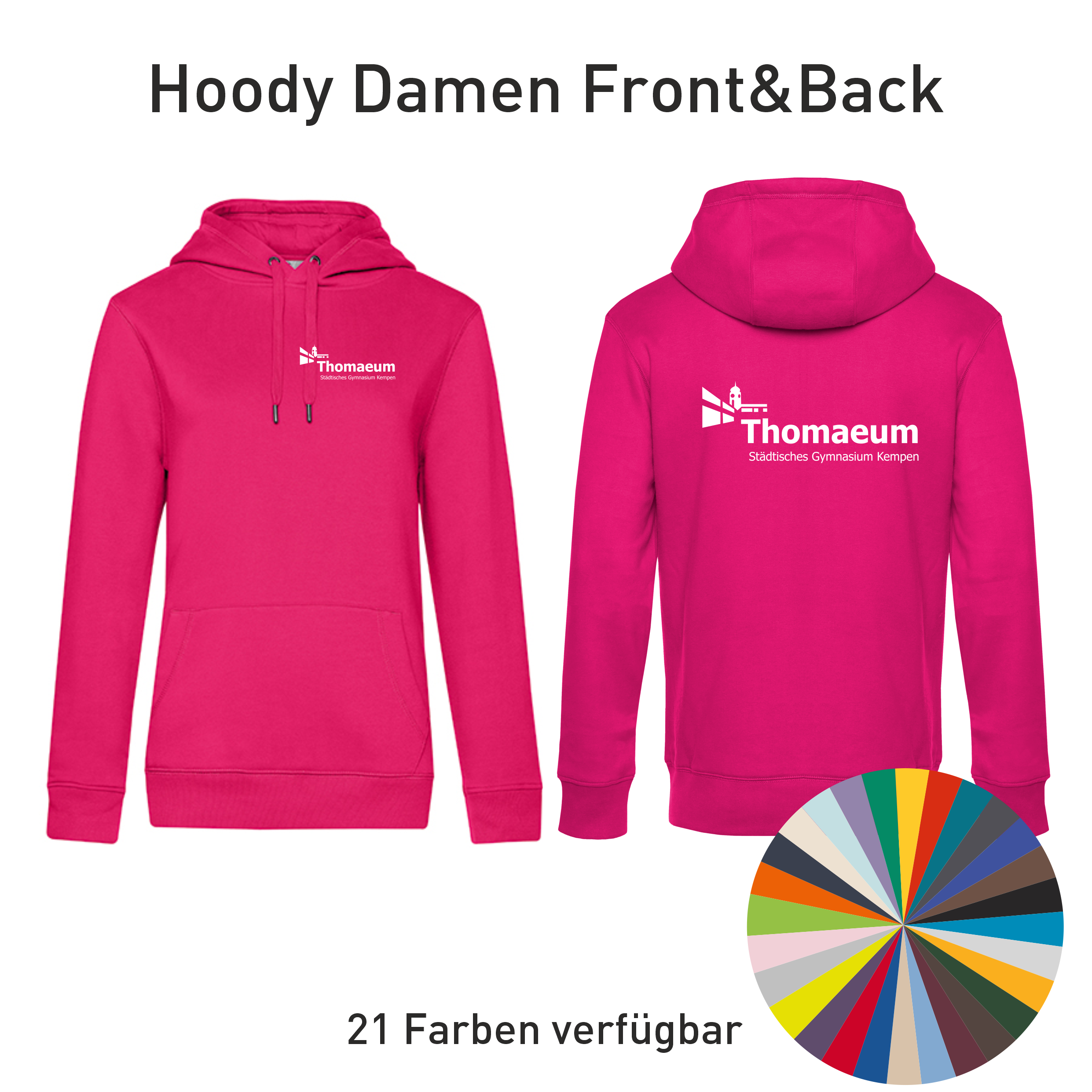 Thomaeum Hoody Ladies Front&Back Cover