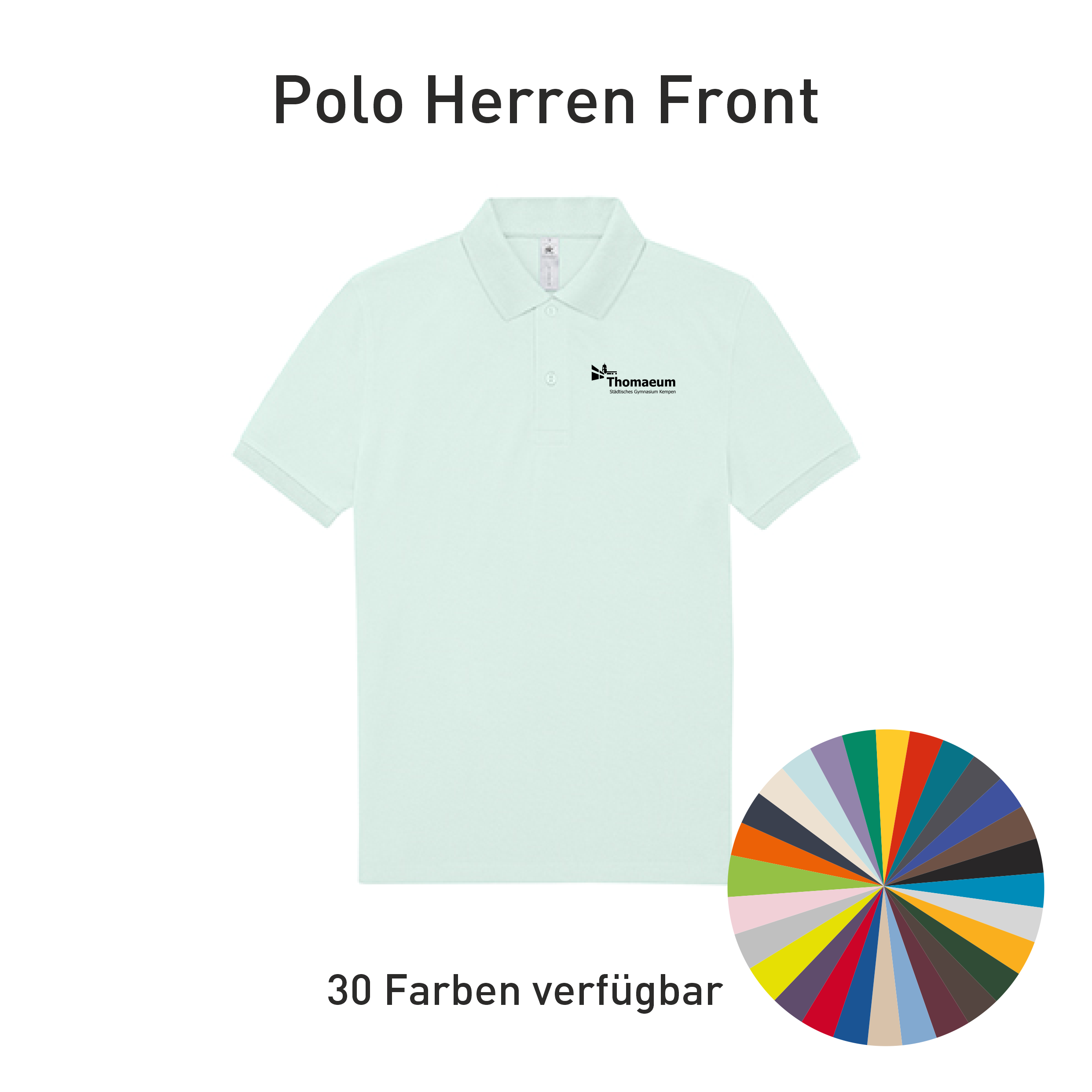 Thomaeum Polo Men's Front Cover