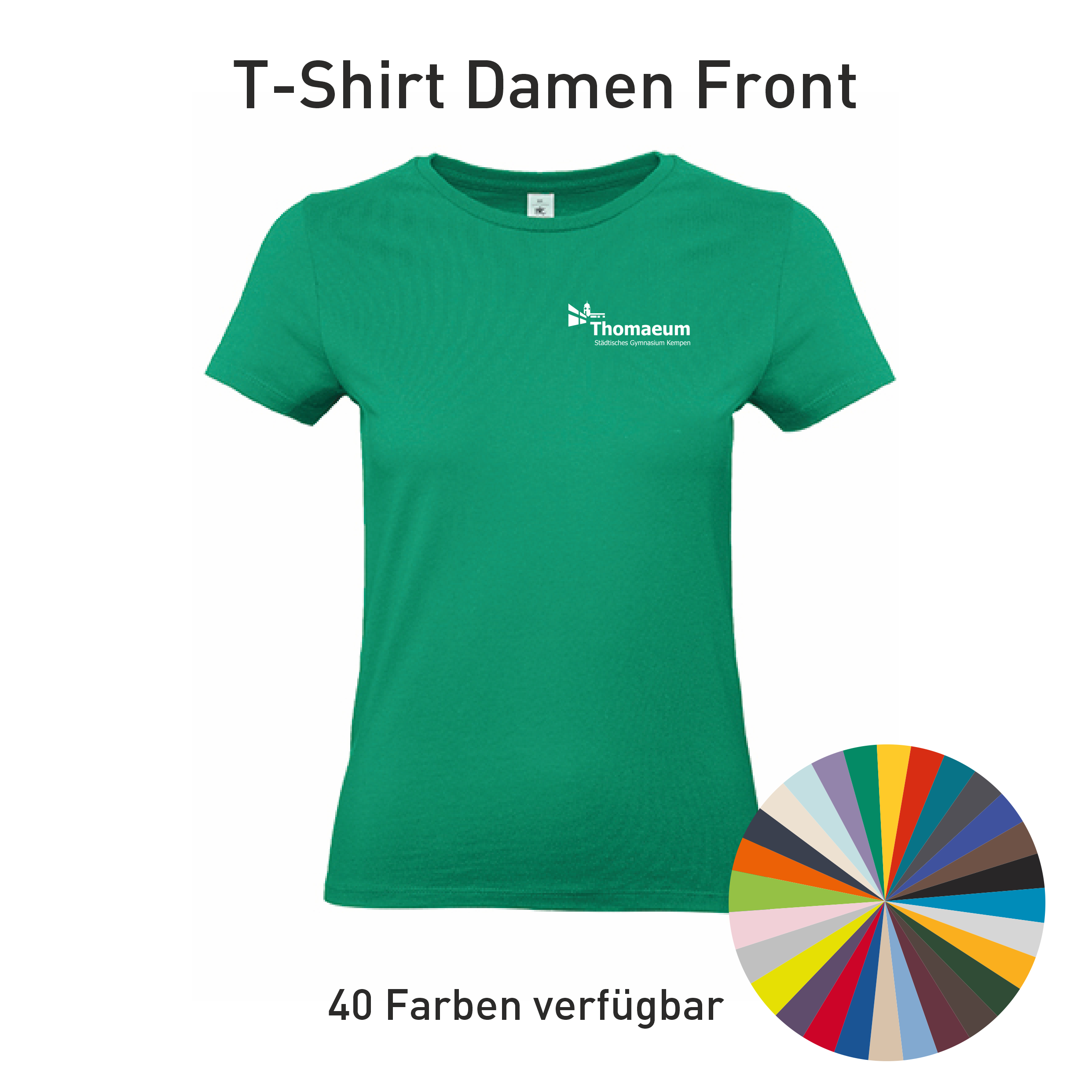 Thomaeum T-Shirt Ladies Front Cover