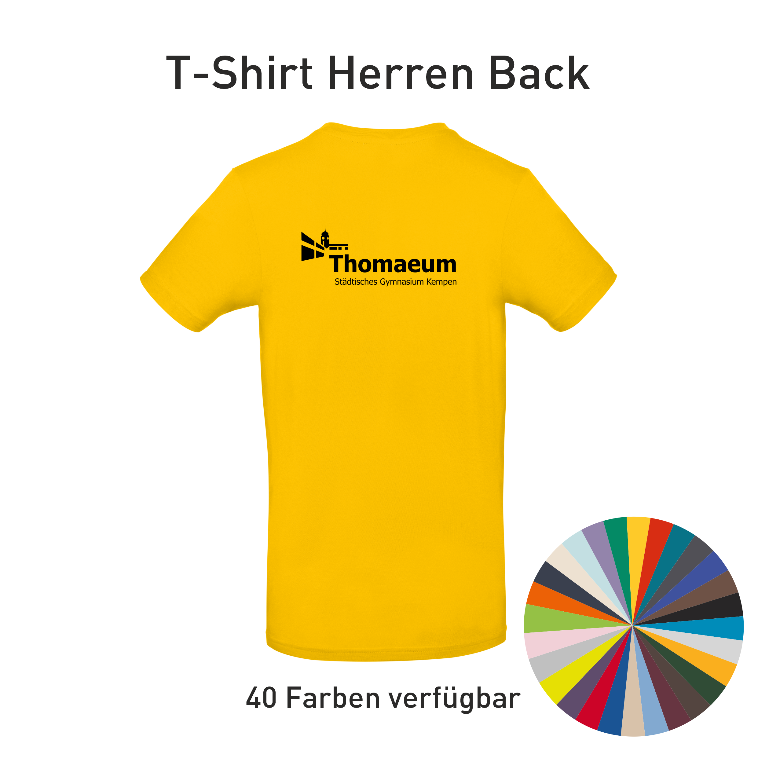 Thomaeum T-Shirt Men Back Cover