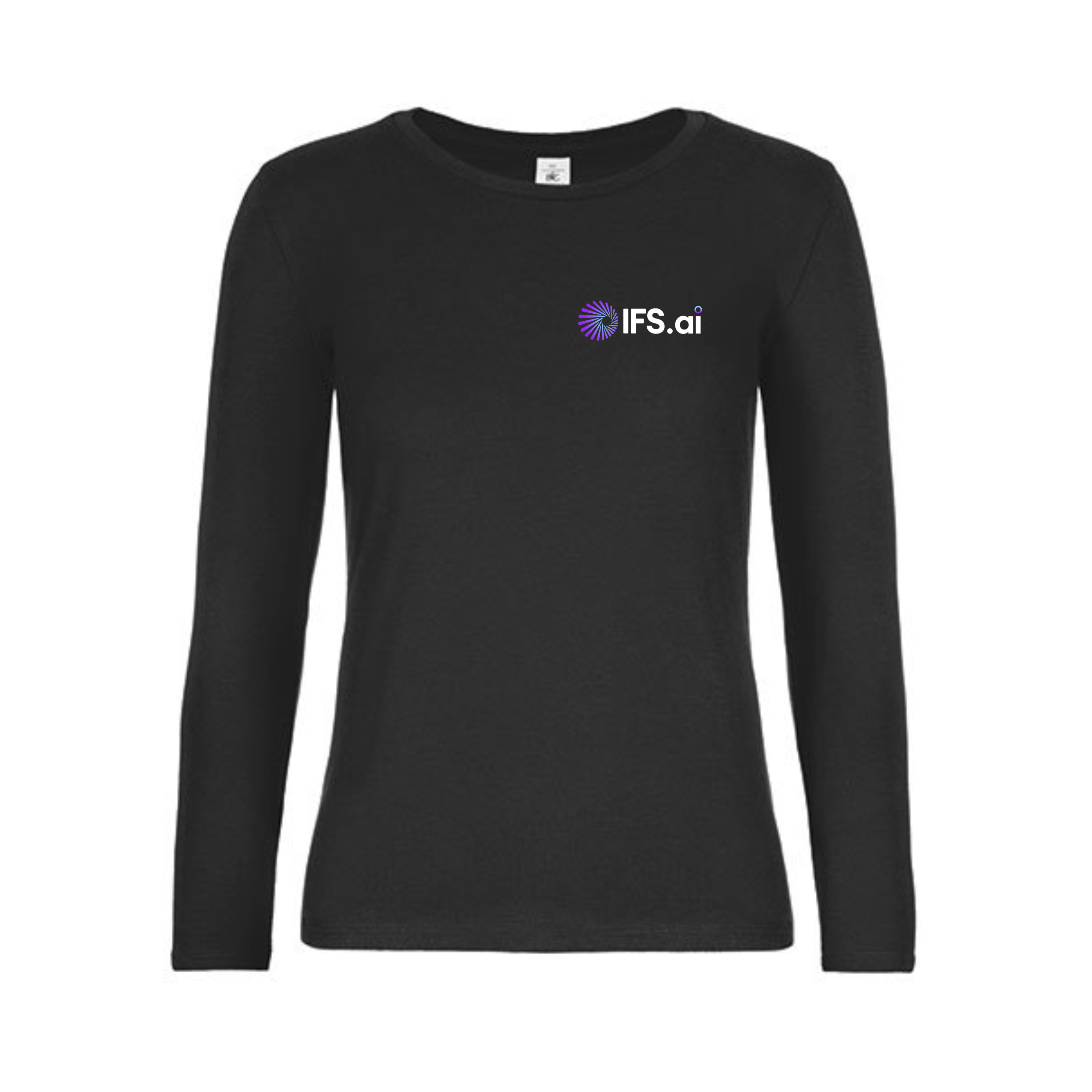 IFS Connect Women's T-Shirt #E190 Long Sleeve Black.png IFS Connect Women´s T-Shirt #E190 Long Sleeve Black.png
