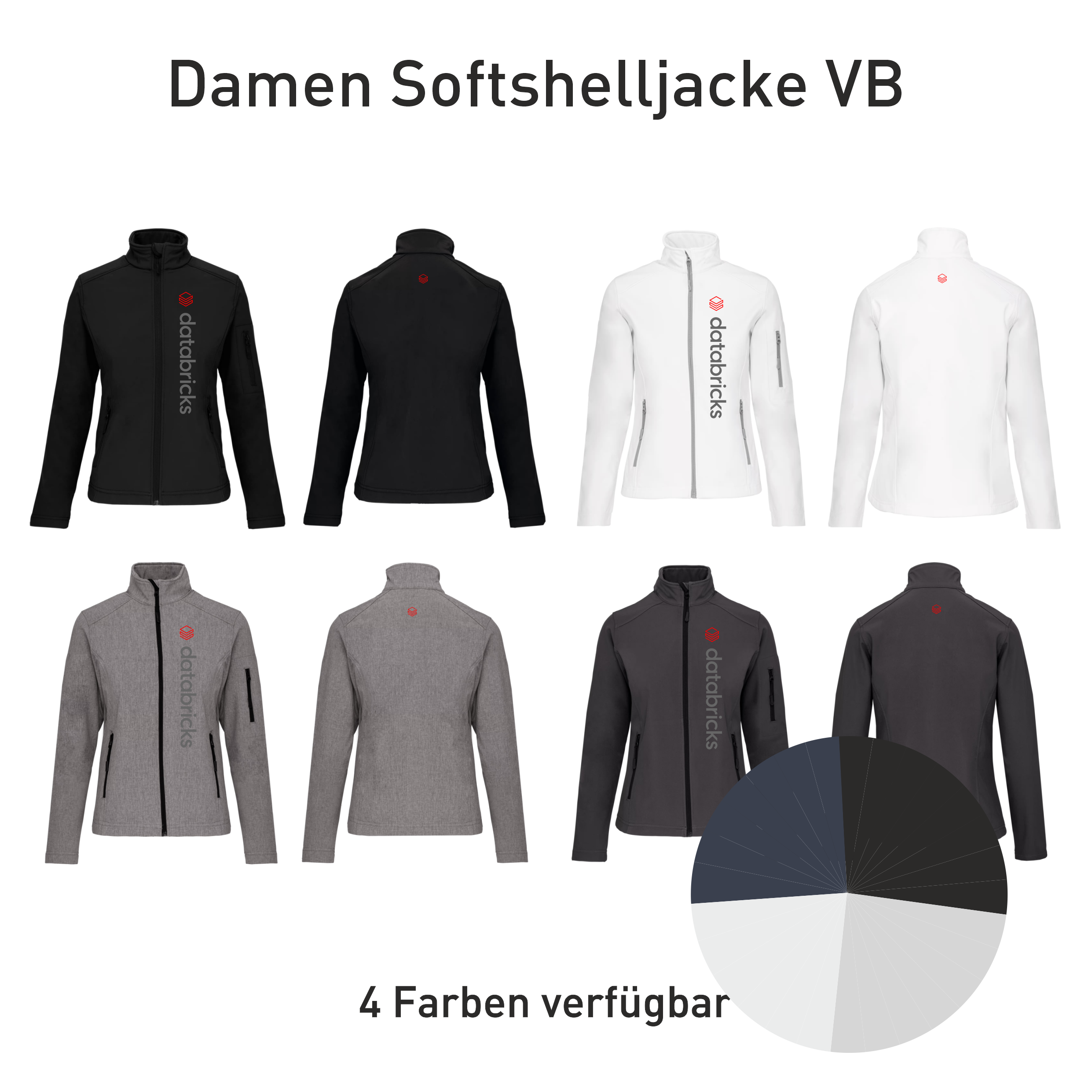 Databricks Softshelljacke Damen Variant B