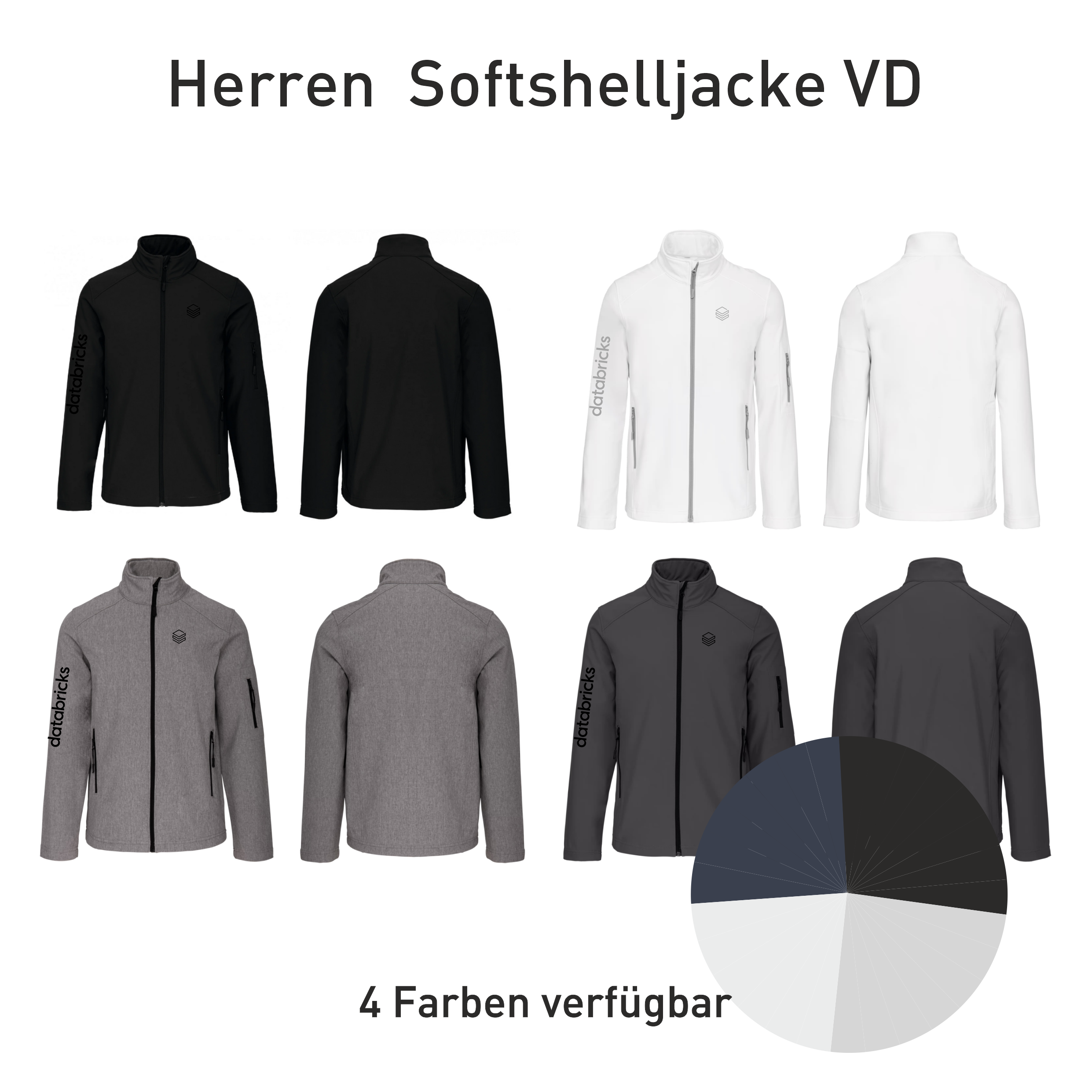 Databricks Softshelljacke Herren Variant D