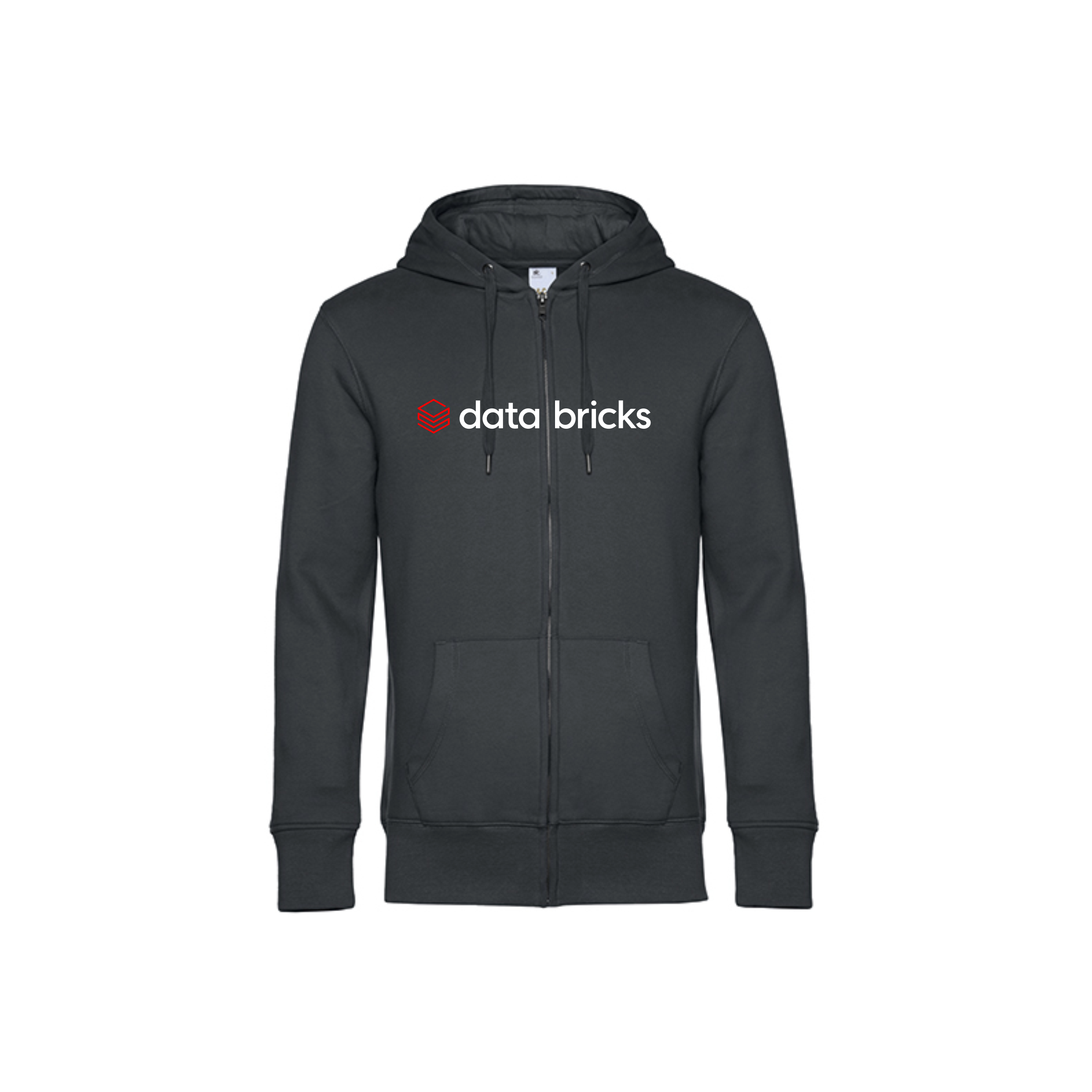 Databricks Zip Hoody Herren VC Asphalt Databricks Zip Hoody Herren VC Asphalt