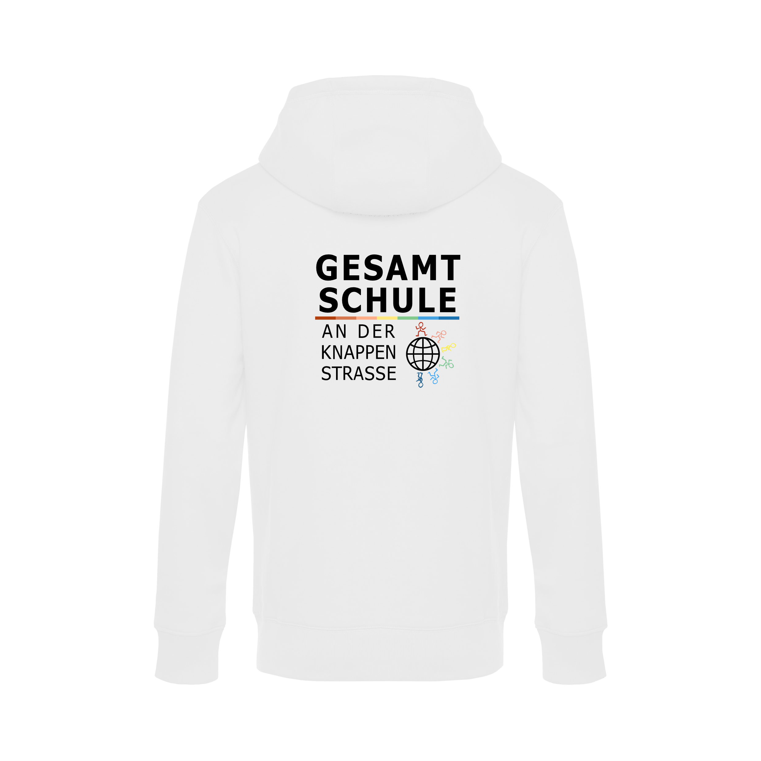 GKS Hoody Damen weiß backprint