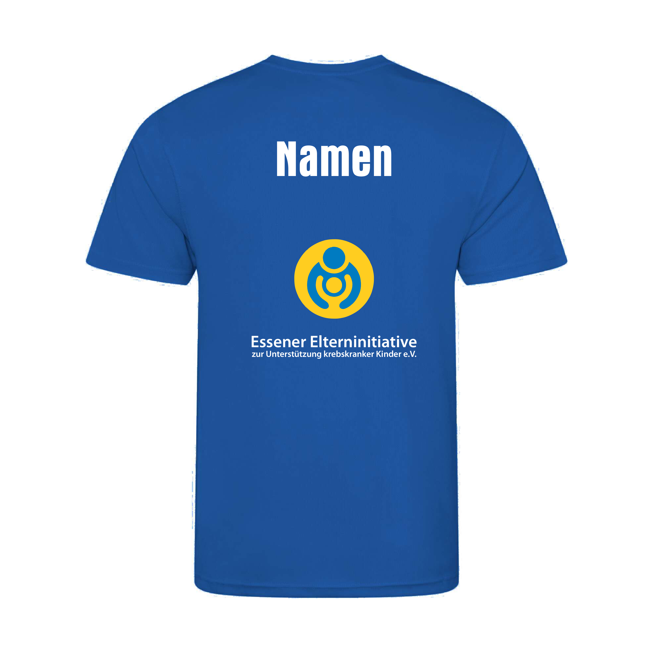 K3 Essener Elterninitiative Women´s Cool T Löwe Royal Blue back