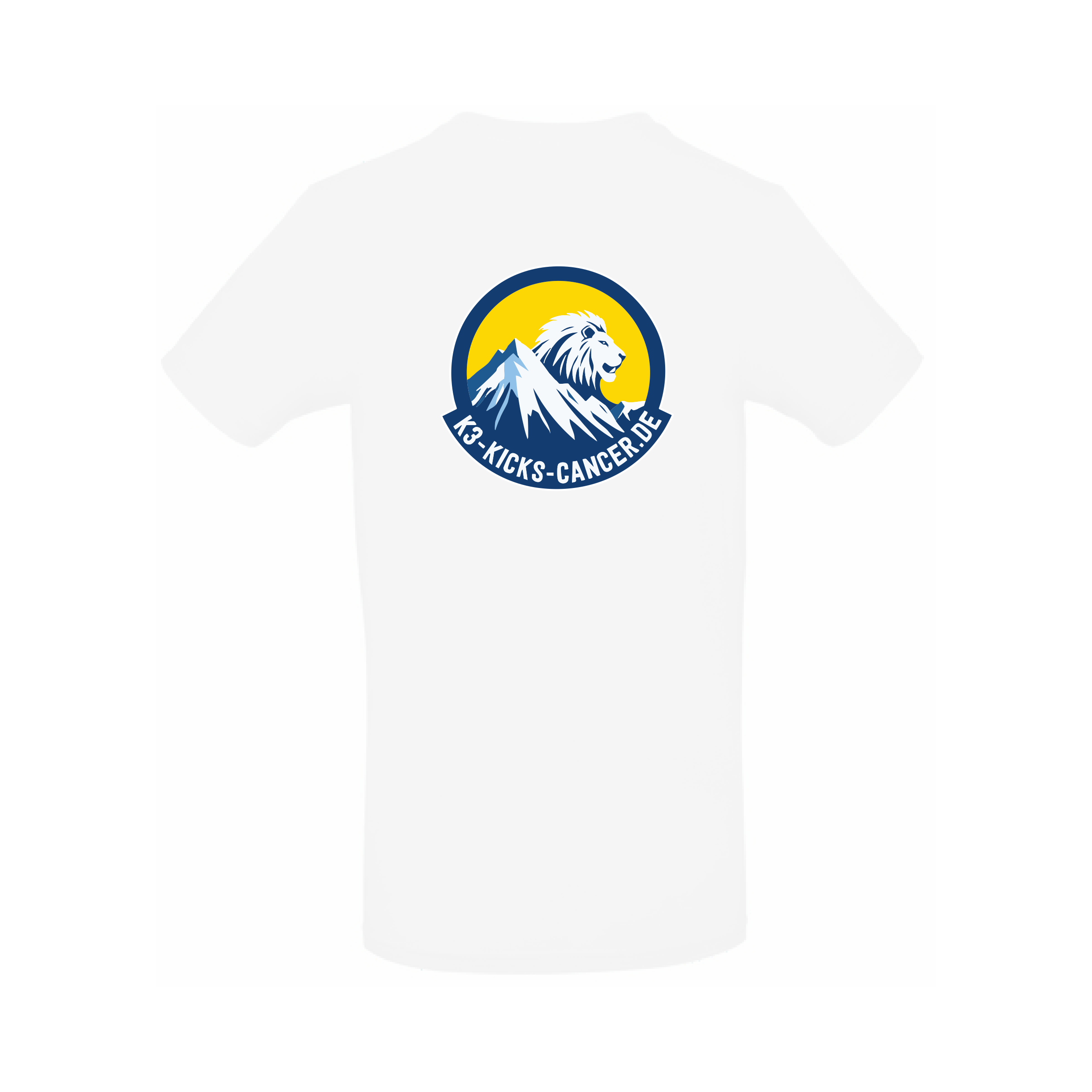 T-Shirt Men K3 Logo White back
