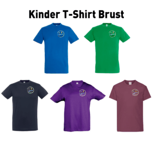 T-Shirt Kinder Logo Brust