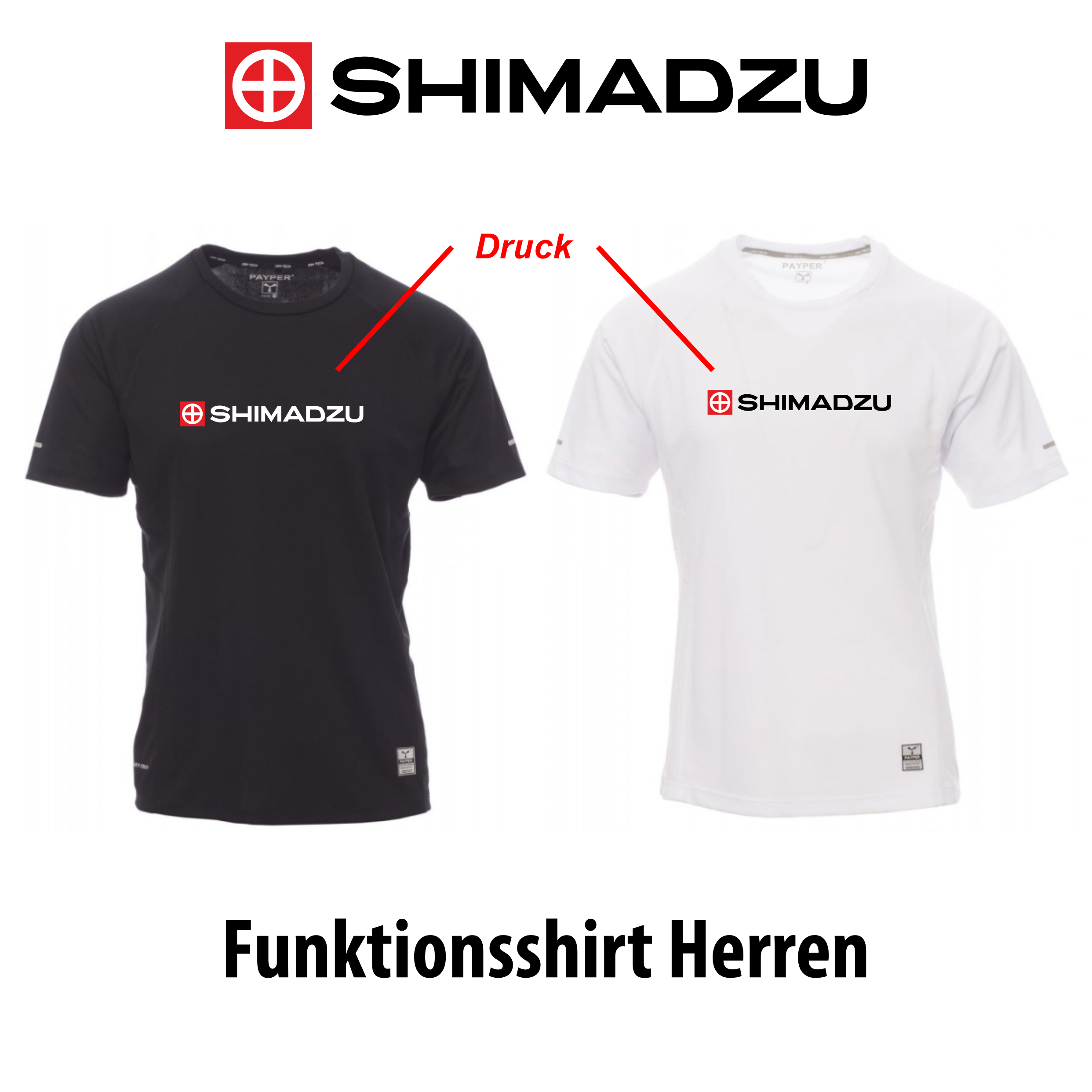 Shimadzu Funktionsshirt Herren Cover