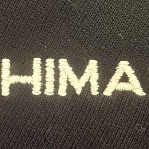 Stickoption Logo "Shimadzu" auf eigene Textilien