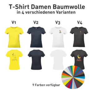 ALS T-Shirt Damen Baumwolle