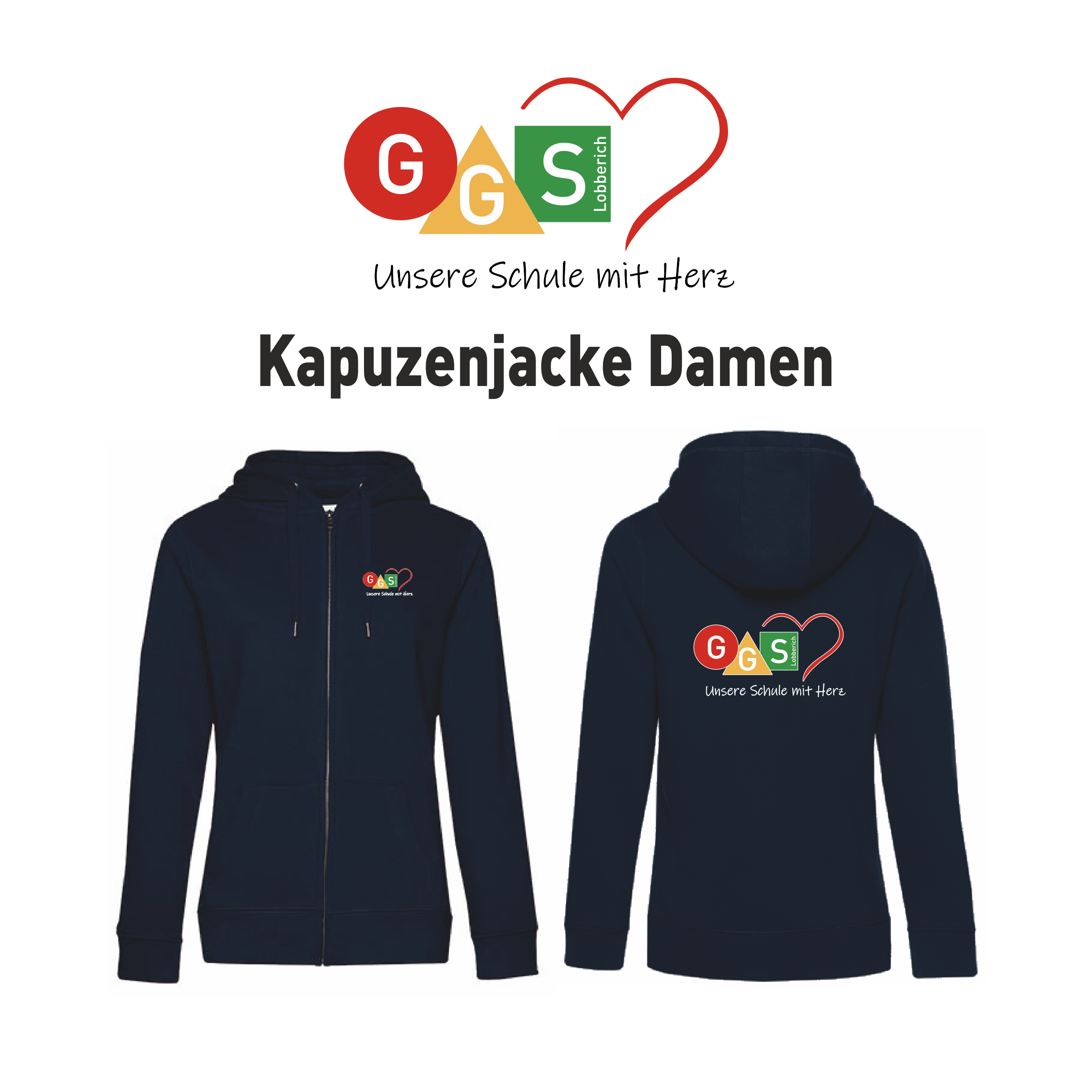 GGS Lobberich Kapuzenjacke Damen Cover