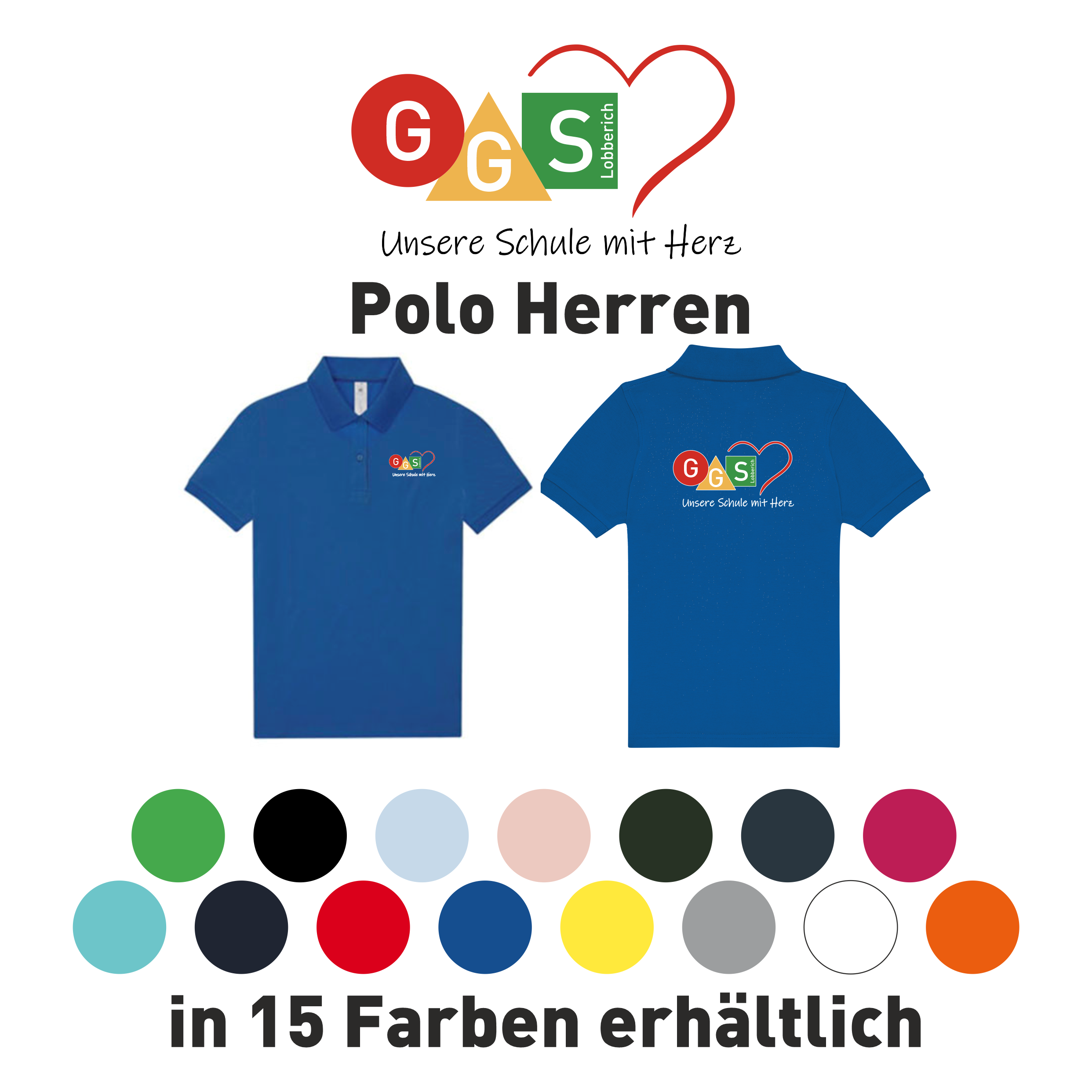 GGS Lobberich Polo Herren Cover