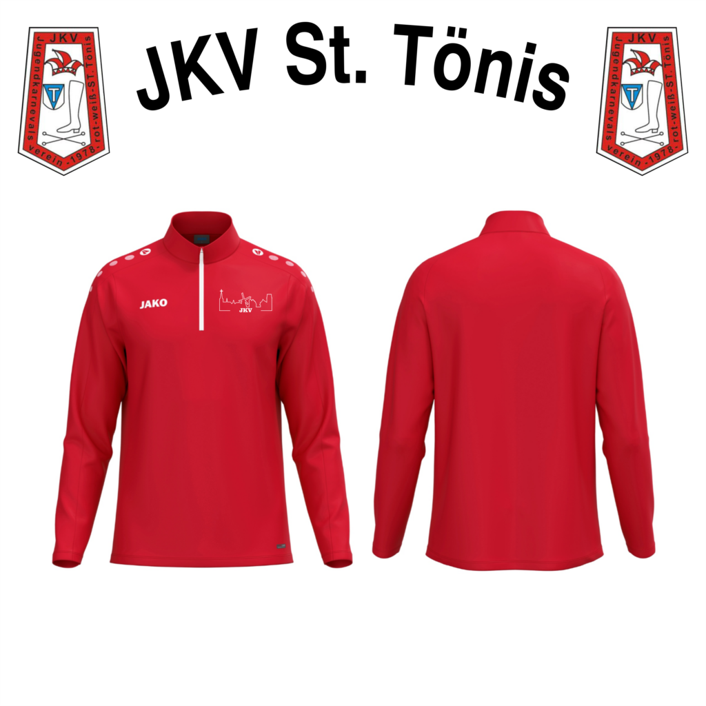 JKV Fan Half-Zip 100 (Rot) ohne Rückendruck.png
