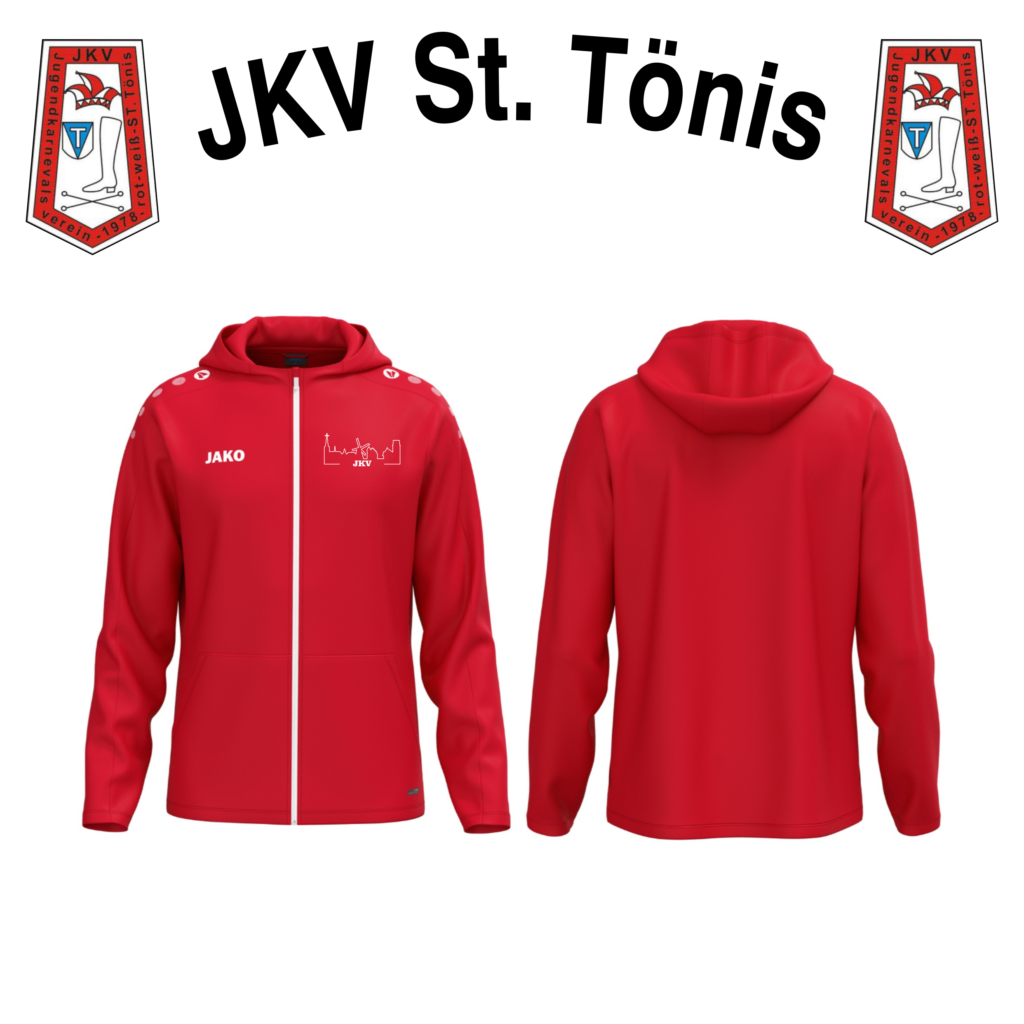 JKV Fan Kapuzenjacke 100 (Rot) ohne Rückendruck.png