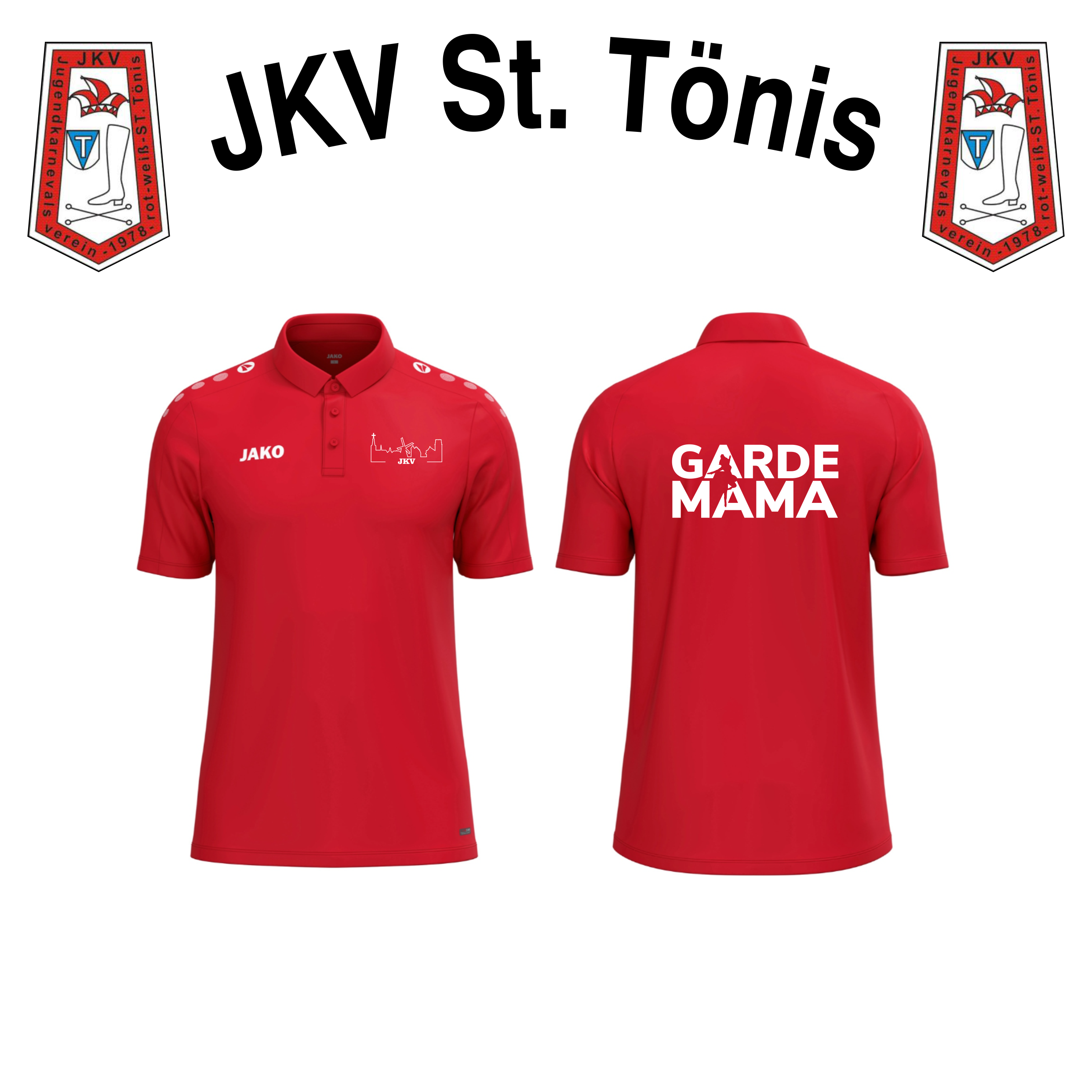 JKV Fan Polo 100 (Rot) mit Garde Mama.png