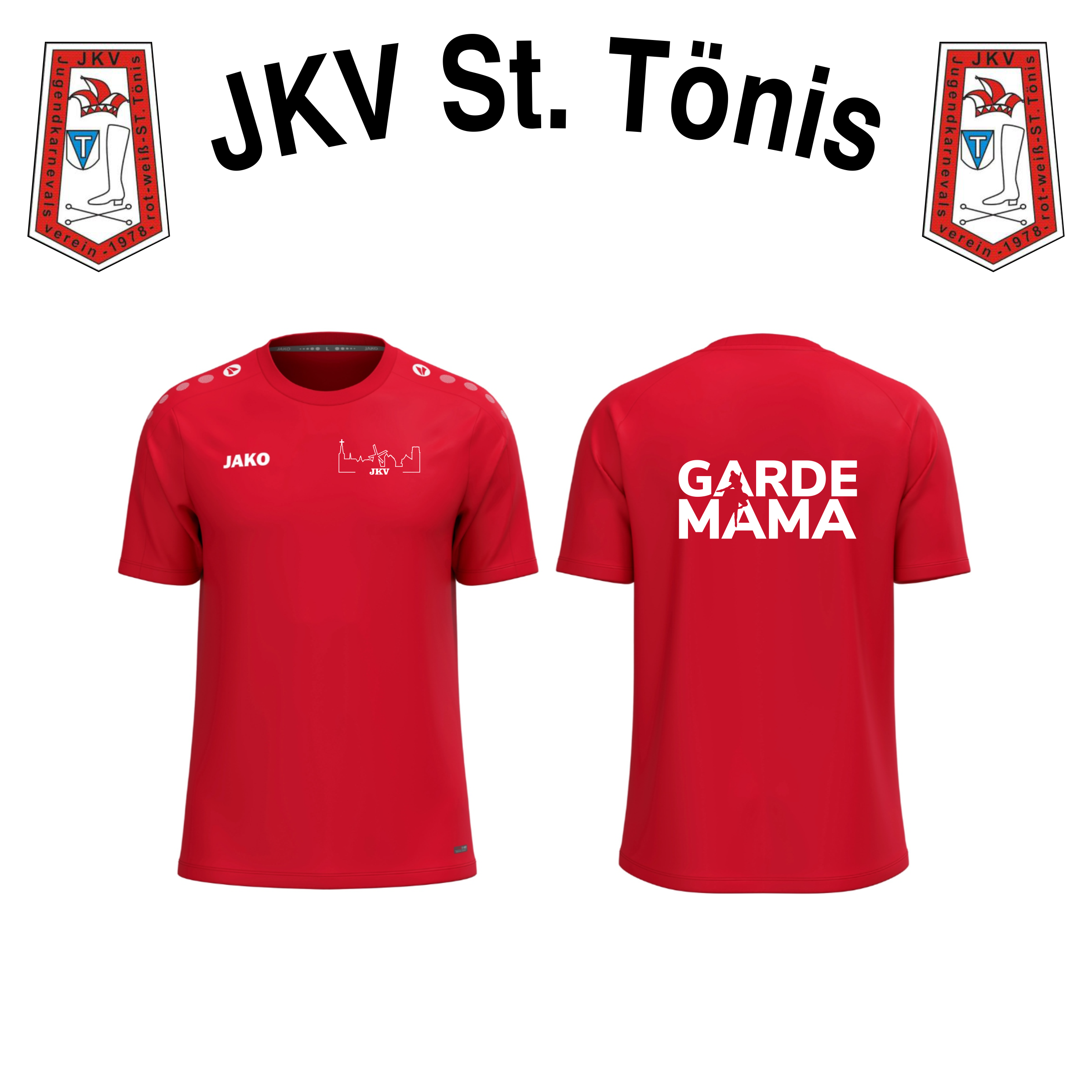 JKV Fan T-Shirt 100 (Rot) mit Garde Mama.png JKV Fan T-Shirt 100 (Rot) mit Garde Mama.png