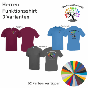 Albert-Schweitzer-Schule Viersen Funktionsshirts Herren