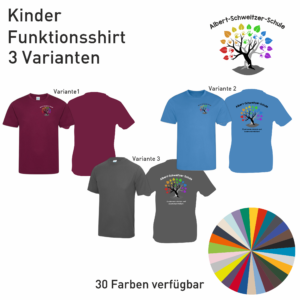 Albert-Schweitzer-Schule Viersen Funktionsshirts Kinder