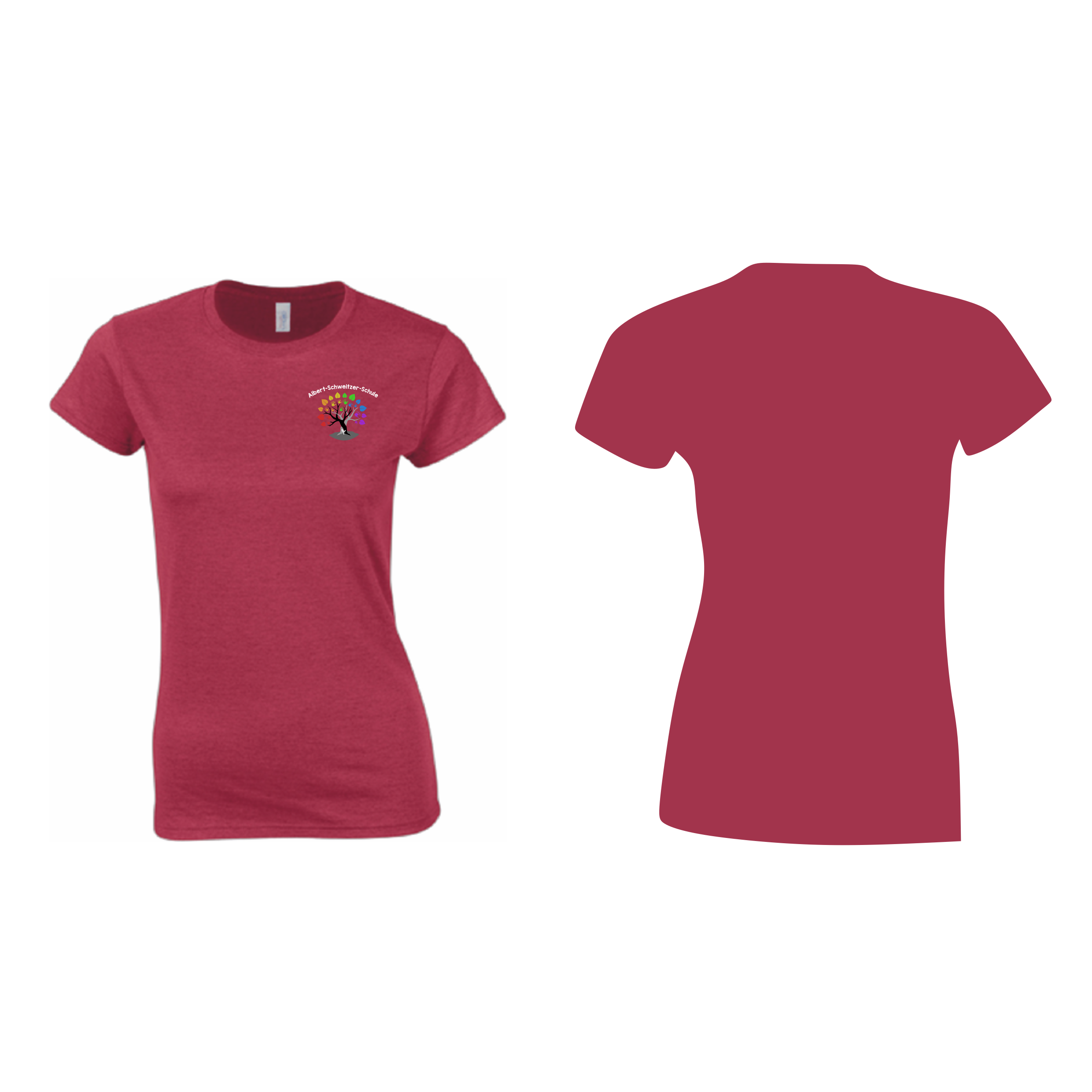 Albert Schweitzer Schule Viersen G64000L Antique Cherry Red (Heather) Logo vorne klein.png