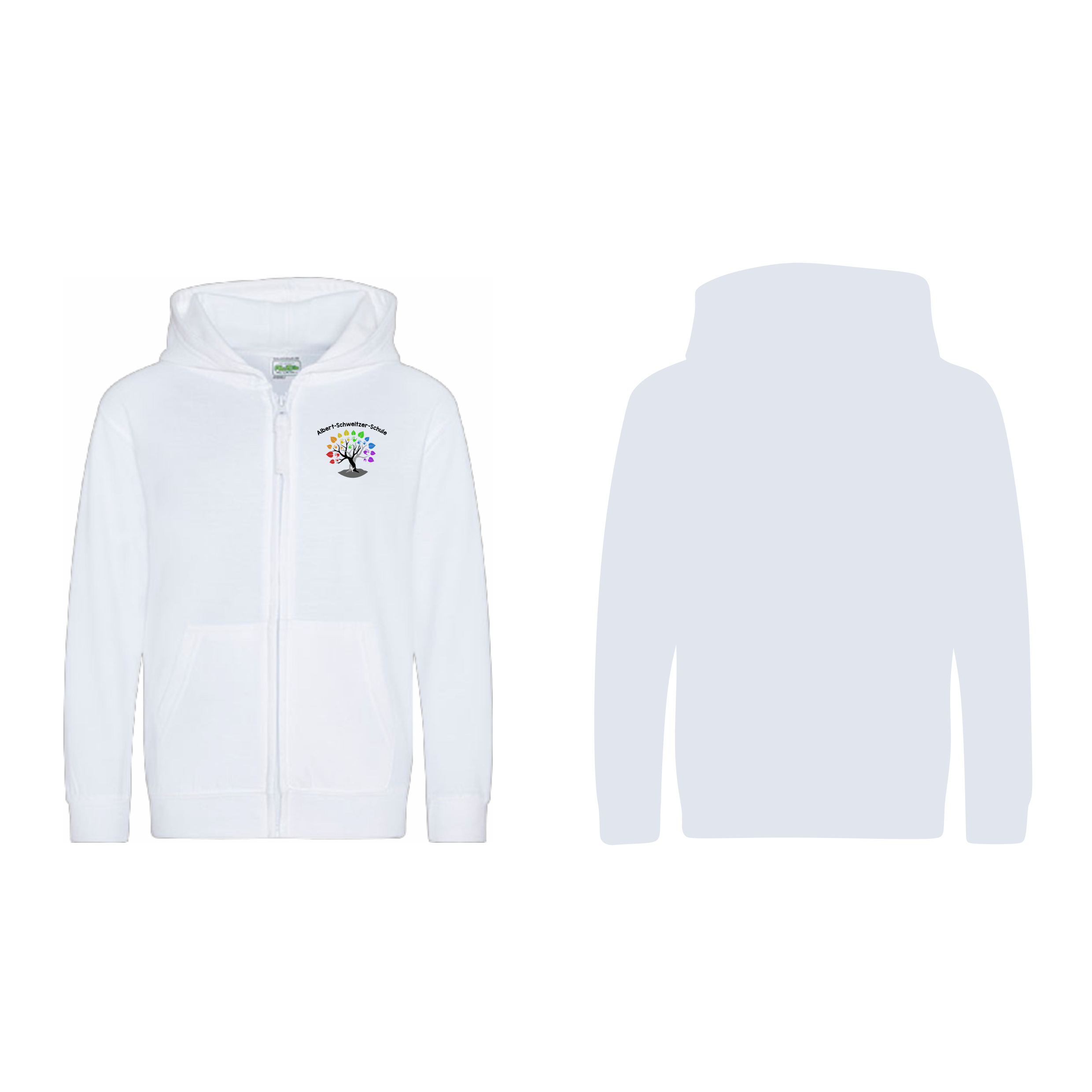 Albert Schweitzer Schule Viersen JH050K Arctic White Logo vorne klein.png