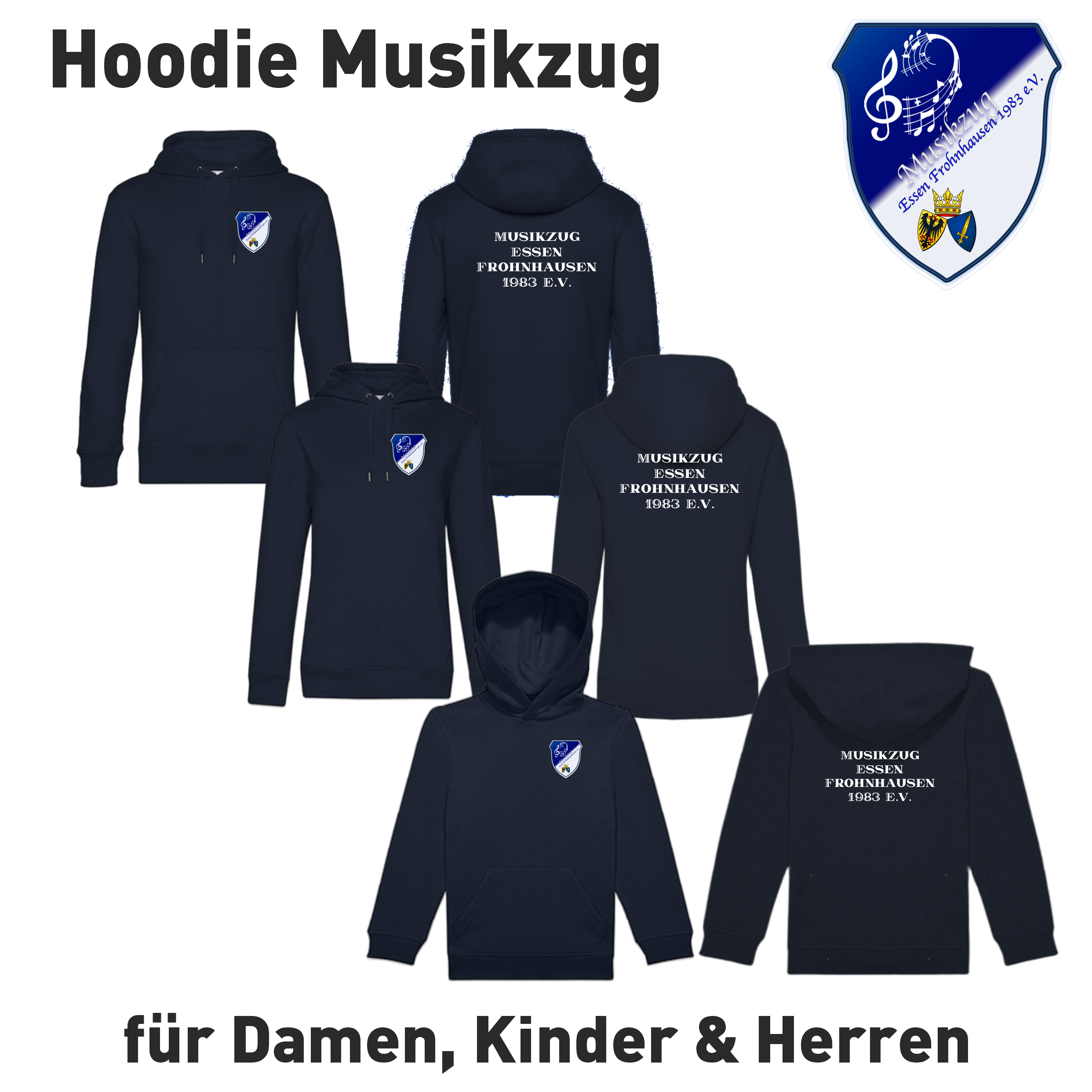 Hoodie Musikzug Cover