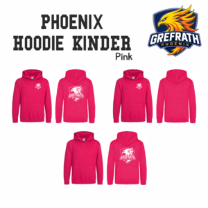Grefrath Phoenix Phoenix Hoodie Kinder pink