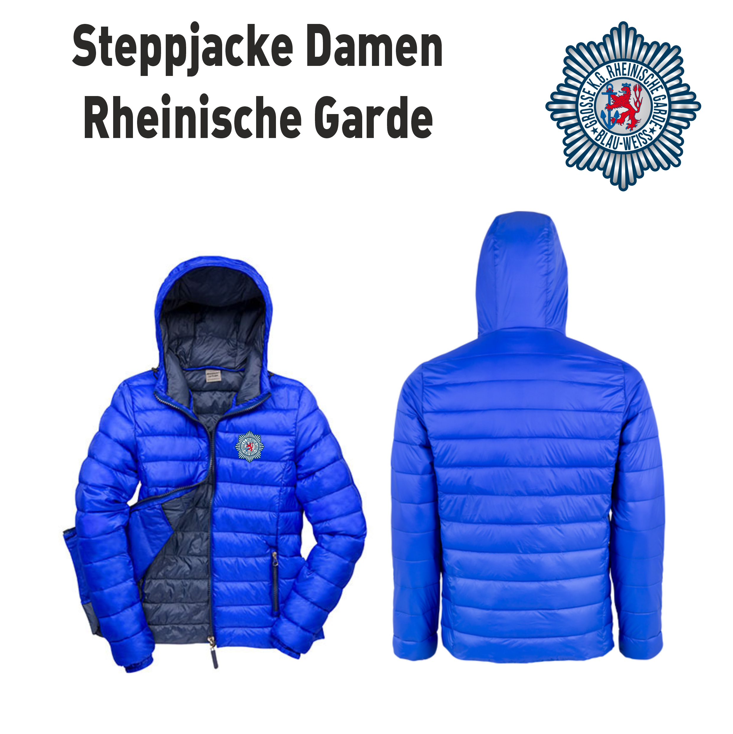 Rheinische Garde Steppjacke Damen Cover