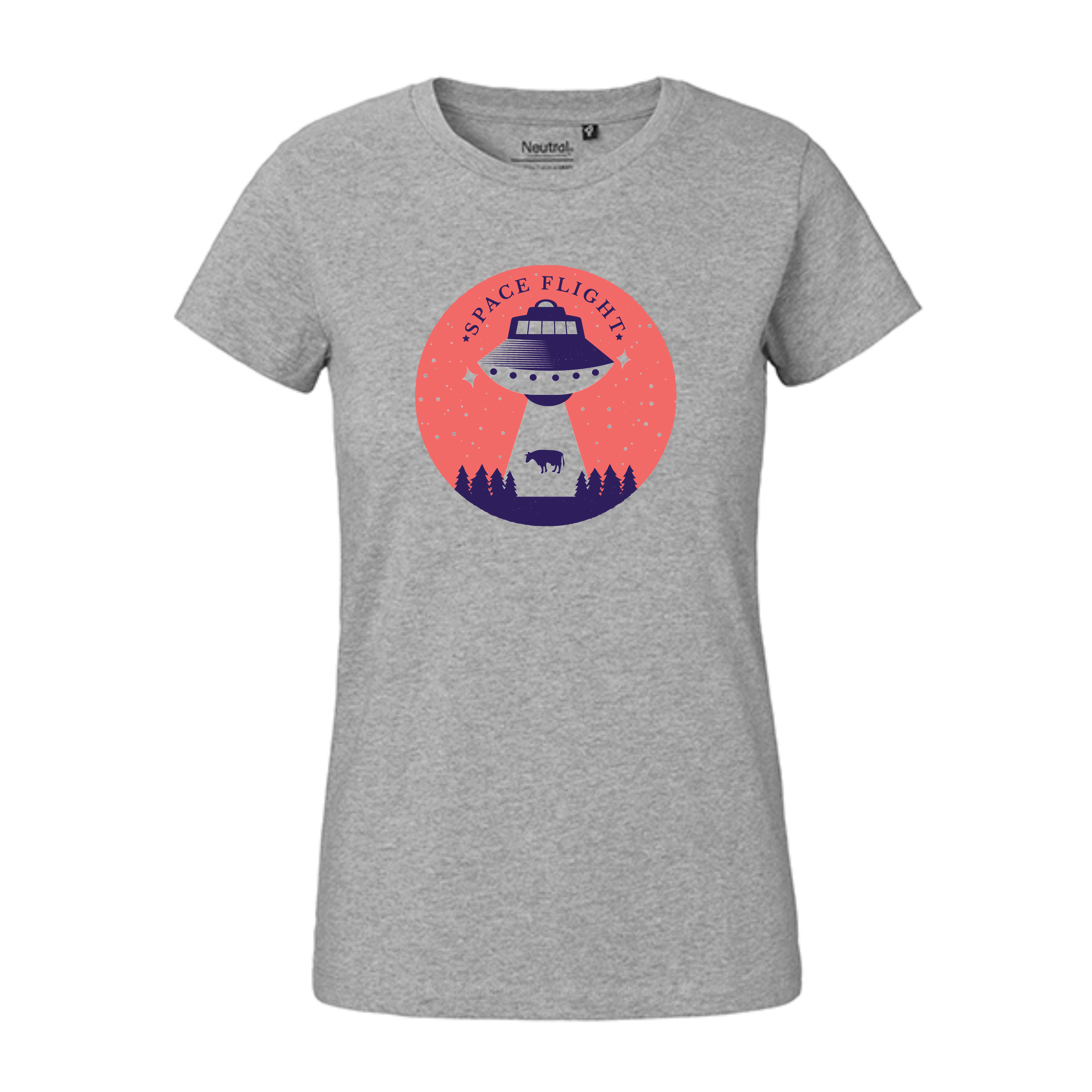 Space Flight Ladies´ Classic T-Shirt Sport Grey.png