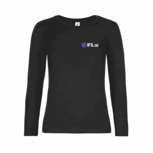 IFS Connect Women´s T-Shirt #E190 Long Sleeve Black.png