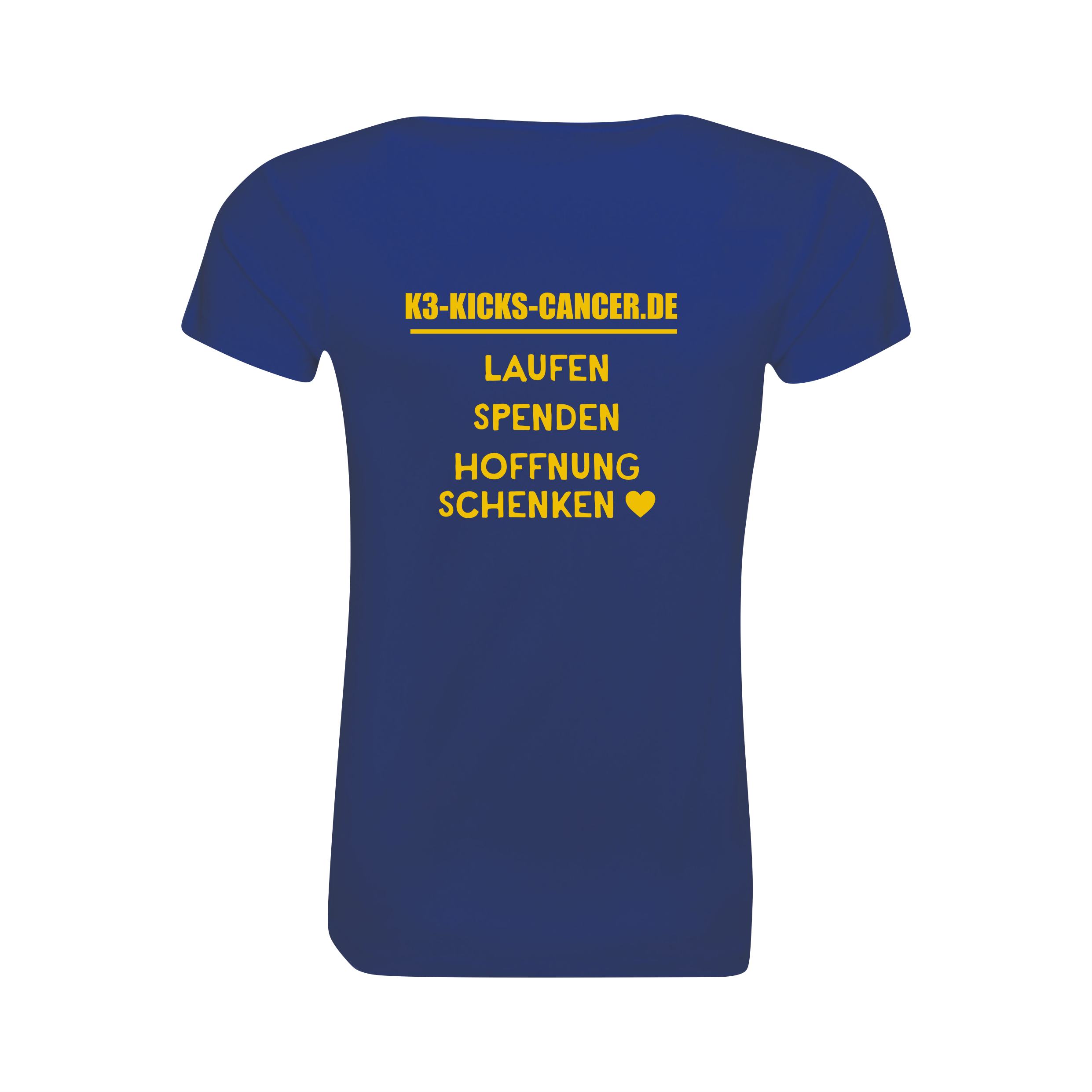 K3 Women's Cool T Royal Blue back