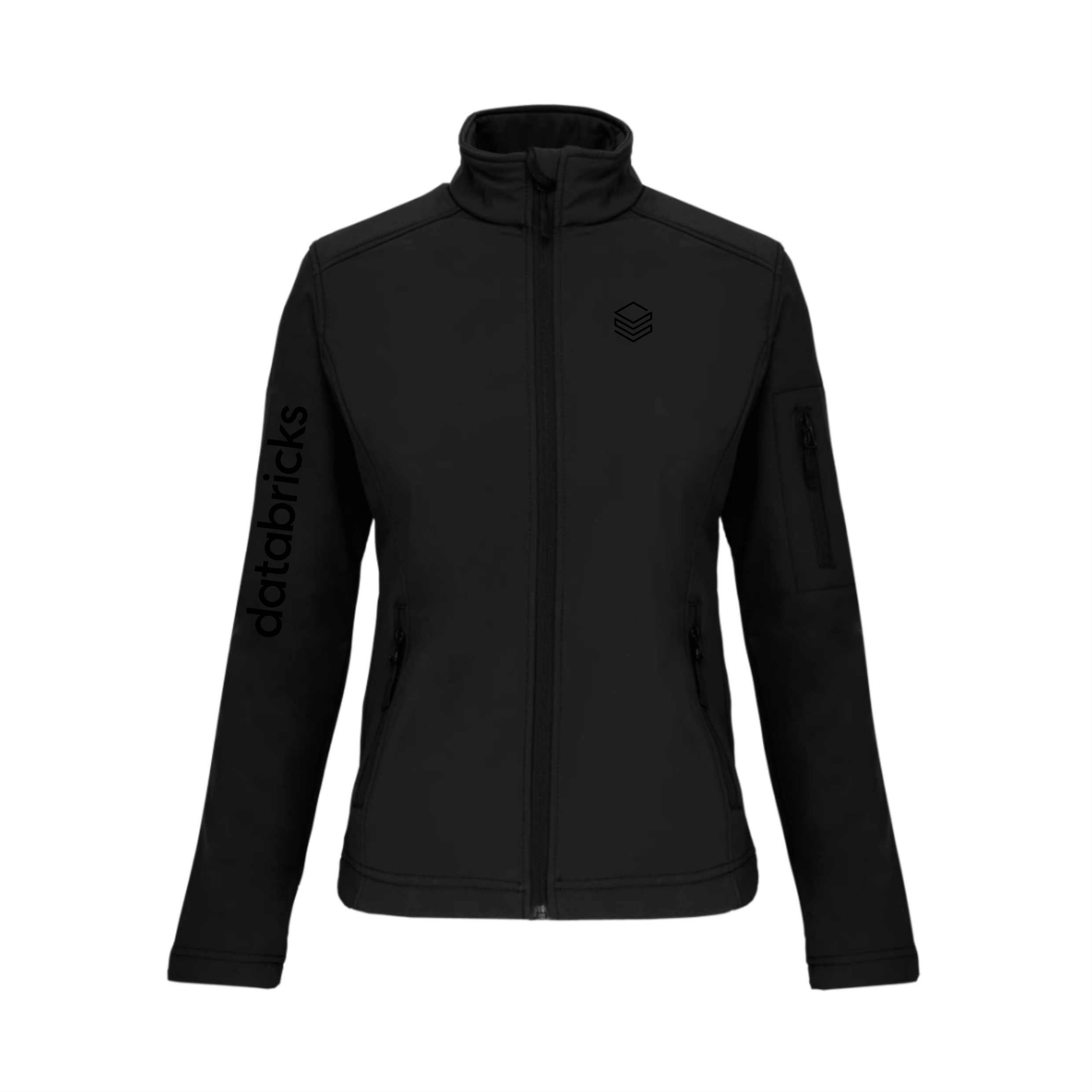 Data Jacke VD Damen Black Data Jacke VD Damen Black