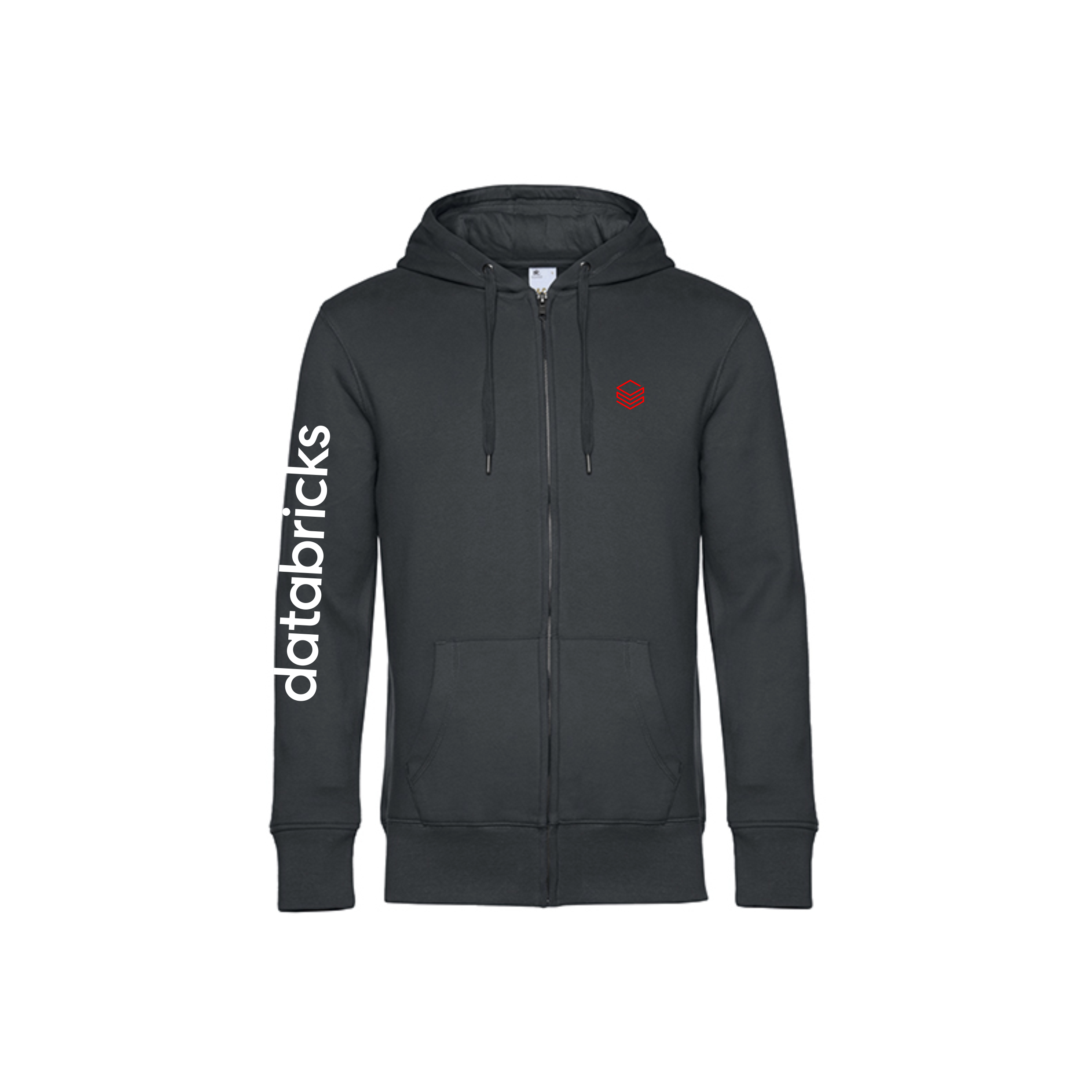 Databricks Zip Hoody Herren VB Asphalt Databricks Zip Hoody Herren VB Asphalt