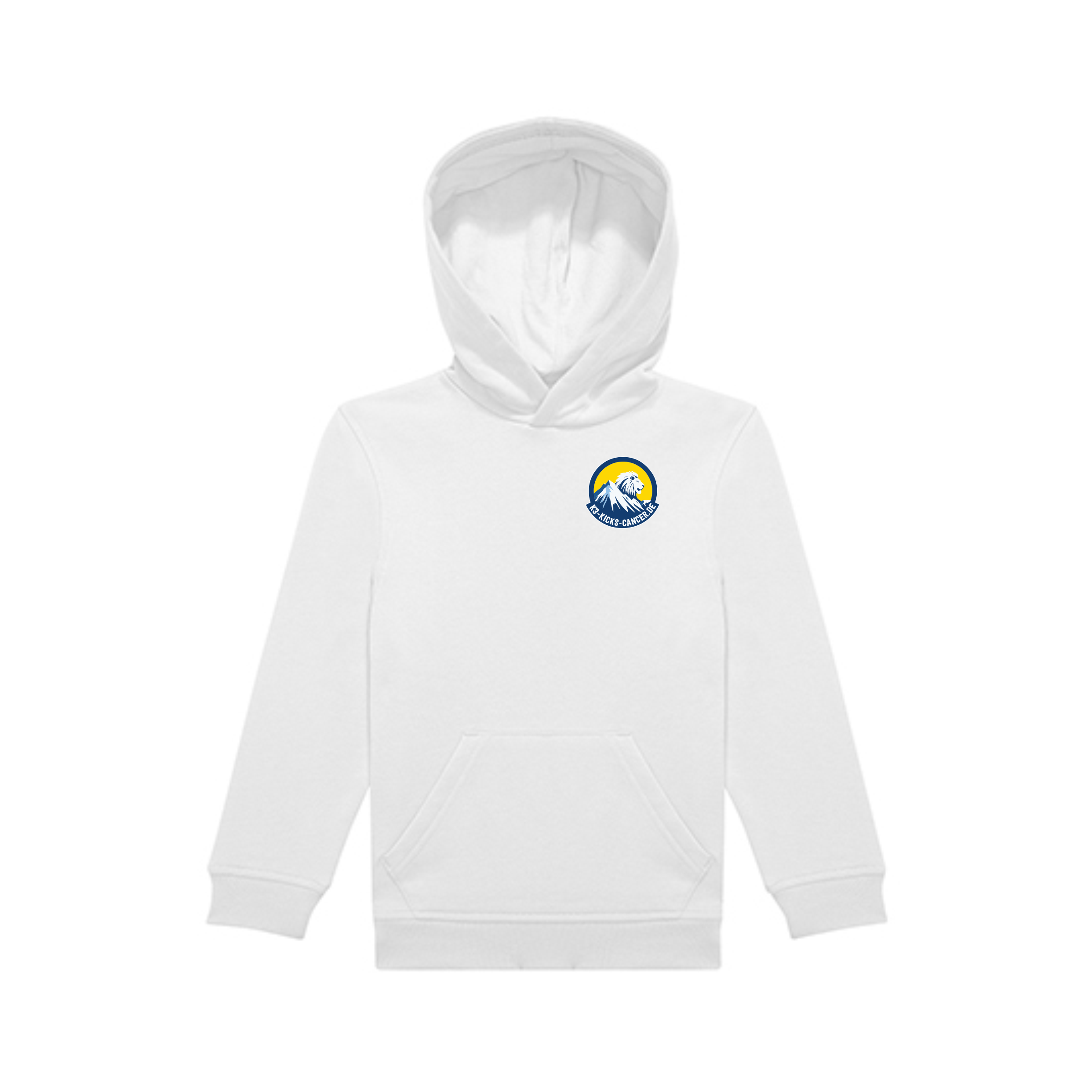 Hoody Kinder K3 Logo White.png