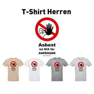 AsbestAnfänger T-Shirt Herren
