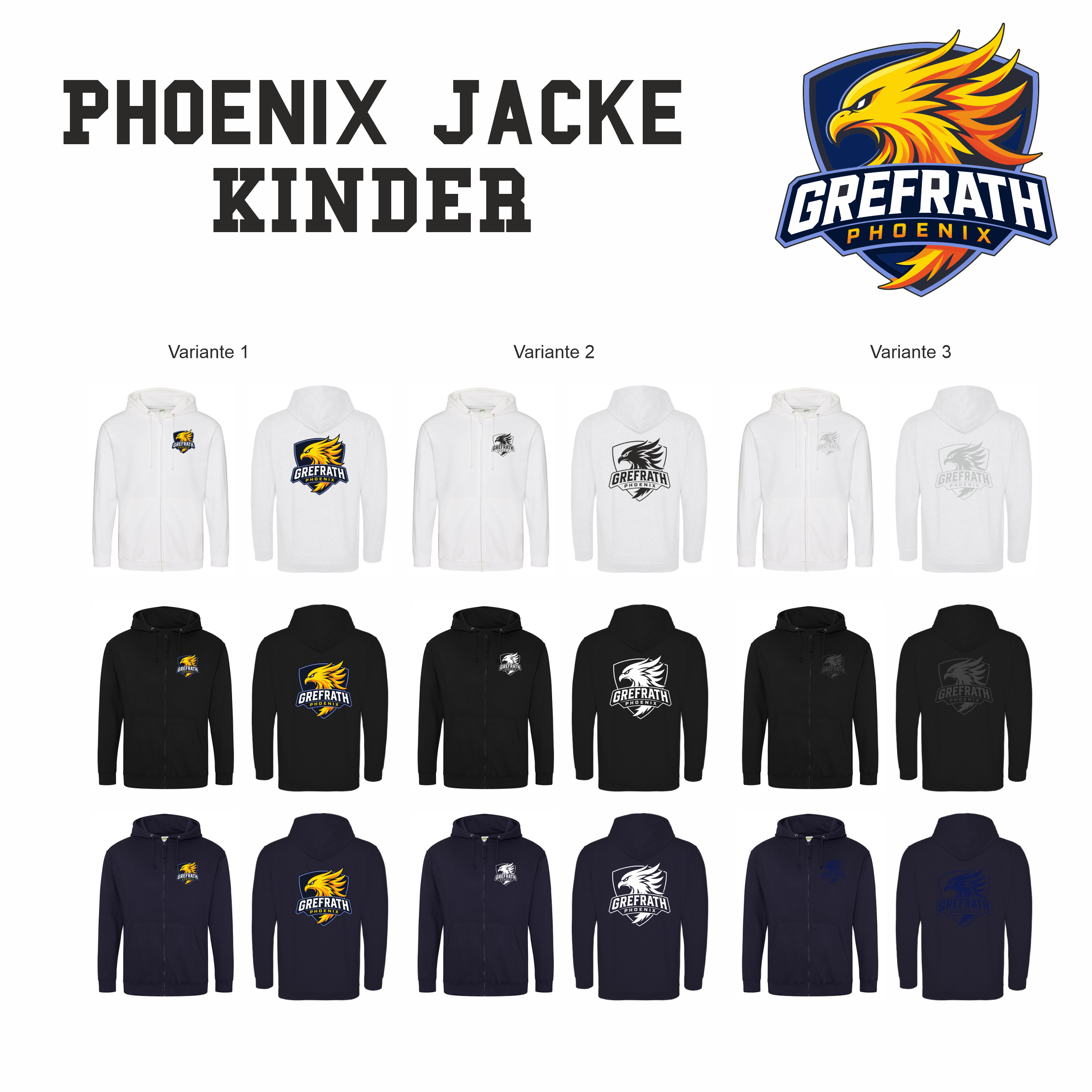 Grefrath Phoenix Jacke Kinder Cover
