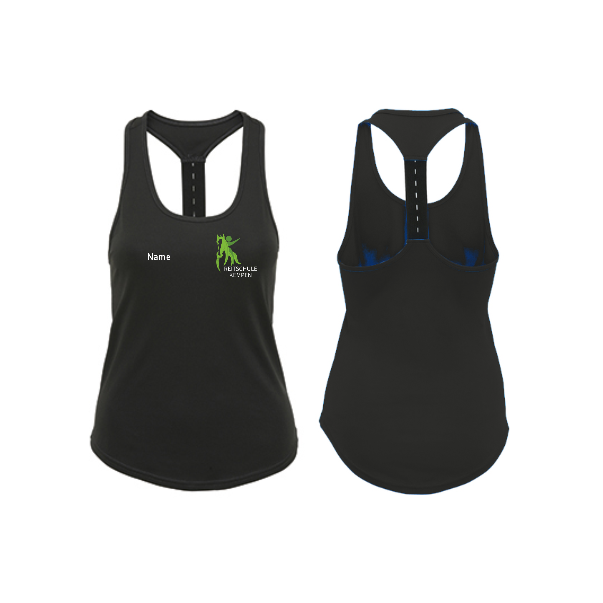 Reitschule Kempen TR027 Charcoal nur Logo vorne.png