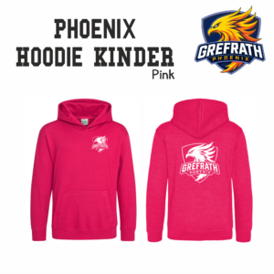 Grefrath Phoenix Phoenix Hoodie Kinder pink